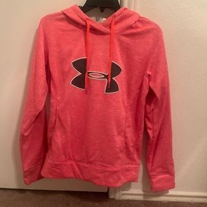 Pink Under Armour hoodie